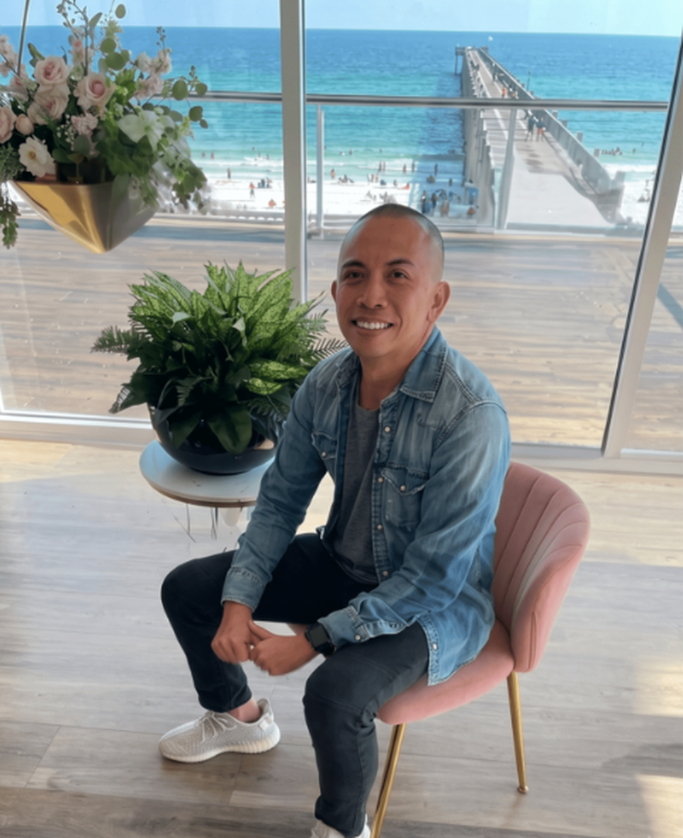 Albert Lao on the Gulf Coast